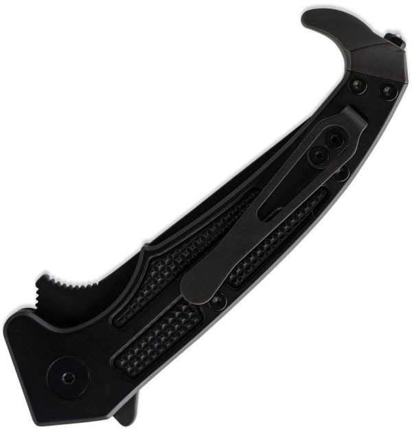 Skallywag Tactical MDV Framelock D2 Black Folding Knife