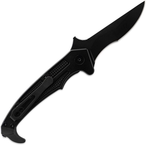 Skallywag Tactical MDV Framelock D2 Black Folding Knife