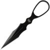Skallywag Tactical D2 Dagger Black Fixed Blade Knife