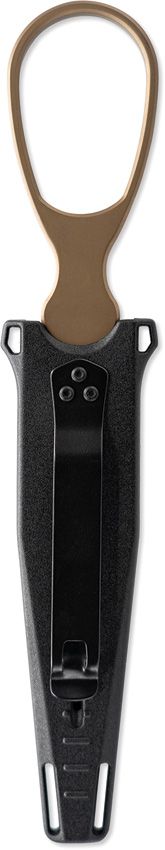 Skallywag Tactical D2 Dagger FDE Fixed Blade Knife 2.5" D2