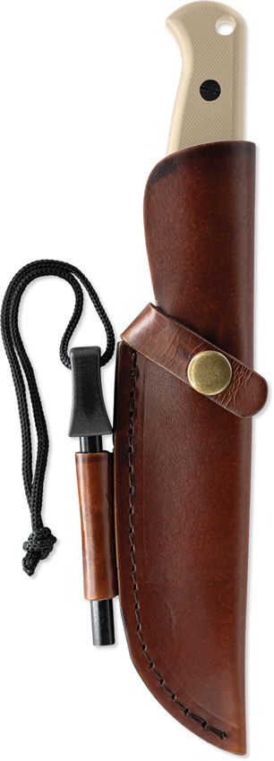 Skallywag Tactical Wanderer Fixed Blade 154CM Tan G10