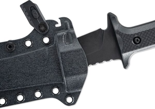 Skallywag Tactical Riptide Fixed Blade D2 Steel 6.38" Black