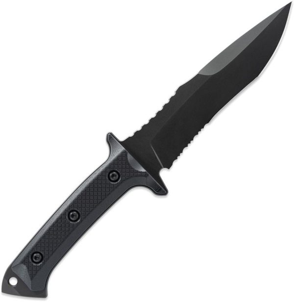 Skallywag Tactical Riptide Fixed Blade D2 Steel Spear Point Knife
