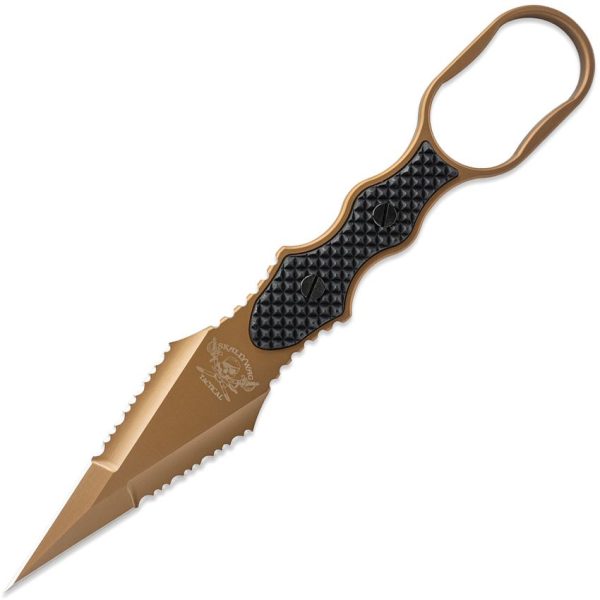Skallywag Tactical Professional Guardian Fixed Blade D2 Steel Dagger