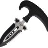Skallywag Tactical Shark Tooth Push Dagger 420SS