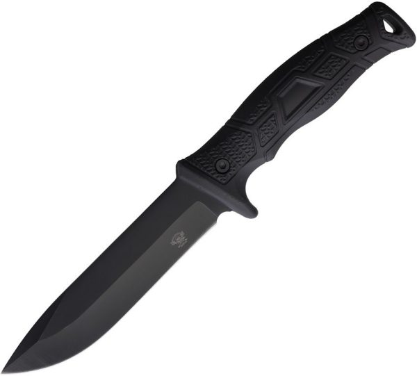 Skallywag Tactical T1 Fixed Blade 5.5" 420 Stainless Black