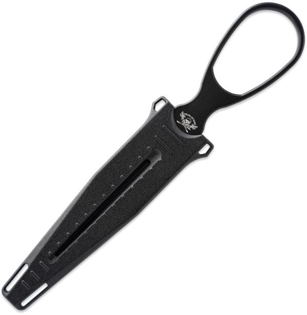 Skallywag Tactical Aluminum Dagger Black 2.5" Fixed Blade