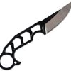 Skallywag Tactical Skeletor Fixed Blade 440C Black Kydex