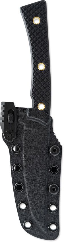 Skallywag Tactical Cairos Fixed Blade Black K340 Steel Tanto