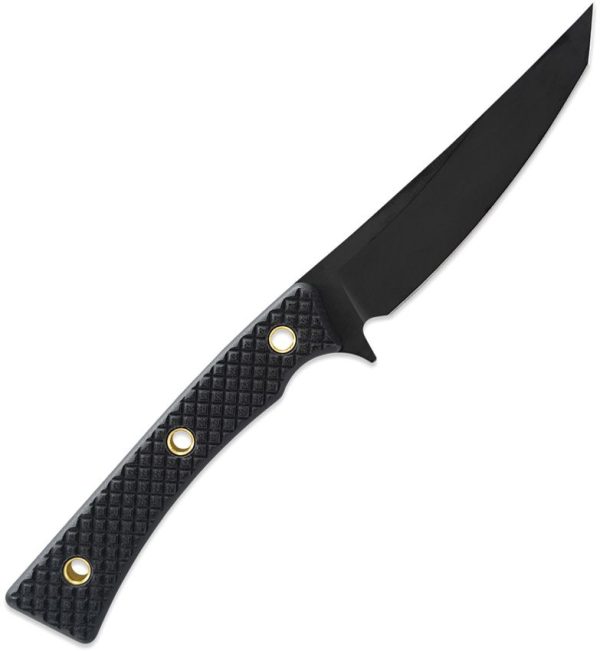 Skallywag Tactical Cairos Fixed Blade Black K340 Steel Tanto