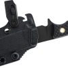 Skallywag Tactical Cairos Fixed Blade Black K340 Steel Tanto