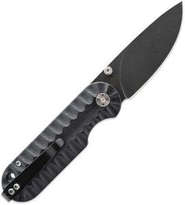 Skallywag Tactical Searoach Linerlock Folding Knife D2 Black