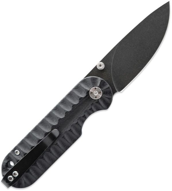Skallywag Tactical Searoach Linerlock Folding Knife D2 Black