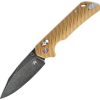 Skallywag Tactical Mako 2 Desert Tan Folding Knife D2 Blade