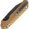 Skallywag Tactical Mako 2 Desert Tan Folding Knife D2 Blade