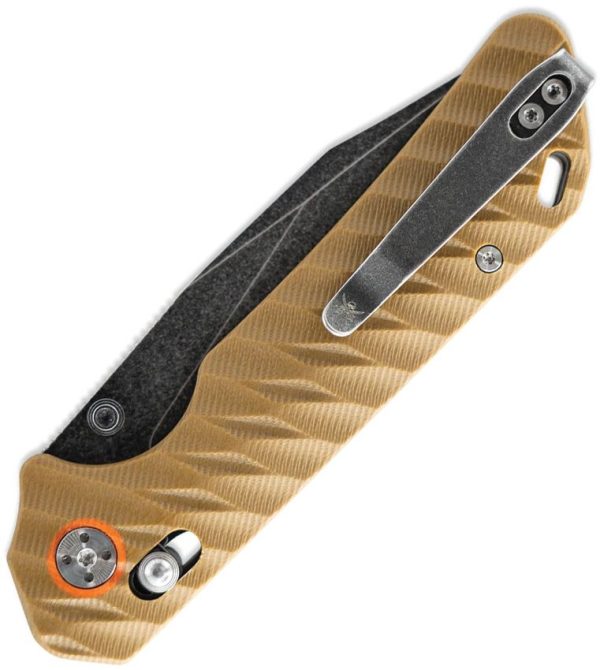 Skallywag Tactical Mako 2 Desert Tan Folding Knife D2 Blade