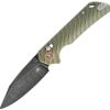 Skallywag Tactical Mako 2 OD Green Folding Knife D2 Steel