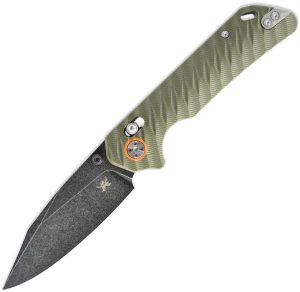 SKW67502.jpg Skallywag Tactical Mako 2 OD Green Folding Knife D2 Steel