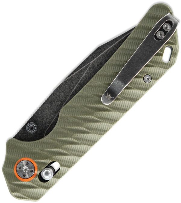 Skallywag Tactical Mako 2 OD Green Folding Knife D2 Steel