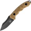 Skallywag Tactical Mini Neck Knife Tan