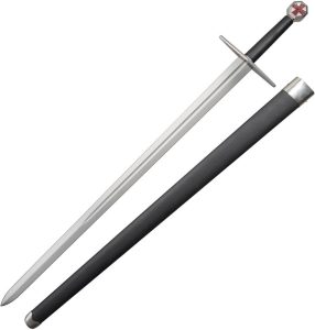 Legacy Arms Templar Knight Sword 34.5" 5160 Carbon Steel Blade