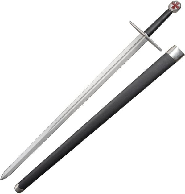 Legacy Arms Templar Knight Sword 34.5" 5160 Carbon Steel Blade