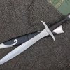Legacy Arms Halfling Short Sword 15" 5160 Carbon Steel Fixed Blade