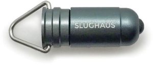 Slughaus Bullet 02 Light Gunmetal LED Keychain