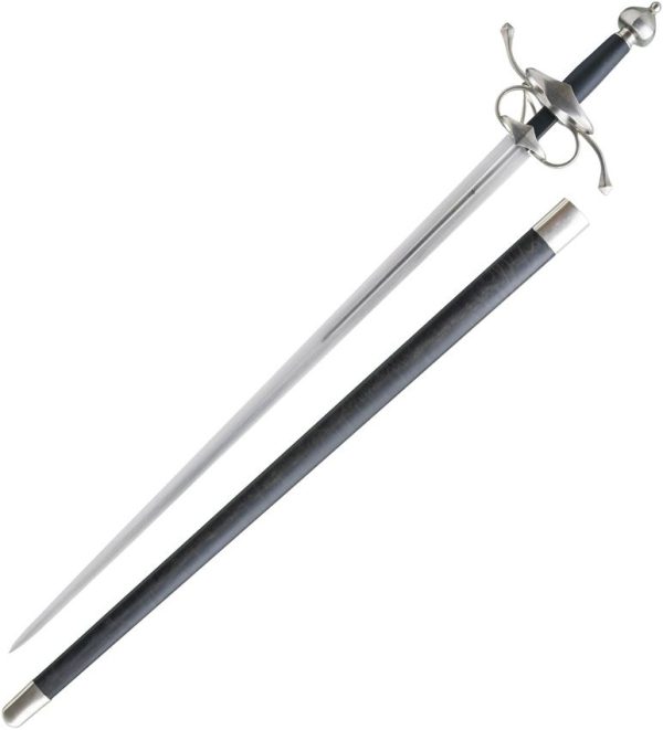Kingston Arms Renaissance Side Sword 33" 5160 Steel Blade