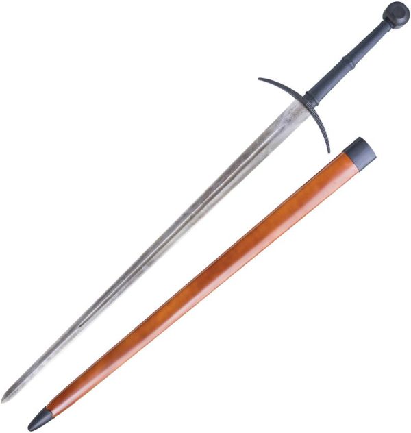 Kingston Arms Bastard Sword 38.75" 1566 Steel Fixed Blade