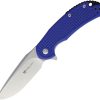 Steel Will Cutjack C22 Linerlock D2 Drop Point Blue