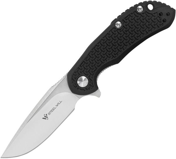 Steel Will Cutjack C22M Linerlock D2 Drop Point Black