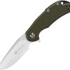 Steel Will Cutjack C22M Linerlock D2 Drop Point OD Green