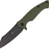 Steel Will Nutcracker F24 Linerlock Green G10