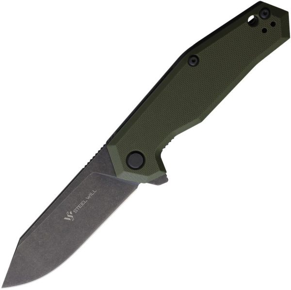 Steel Will Tenet 2 Linerlock OD Green Stonewash