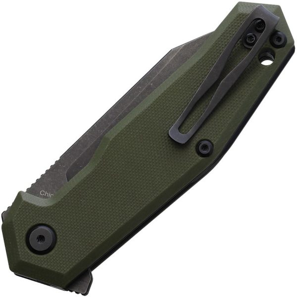 Steel Will Tenet 2 Linerlock OD Green Stonewash