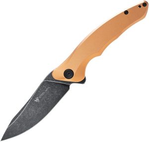 Steel Will Spica F44-26 Linerlock Gold Aluminum