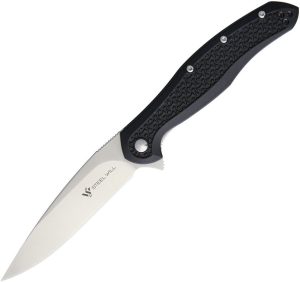 Steel Will Intrigue Linerlock - Black FRN Handle