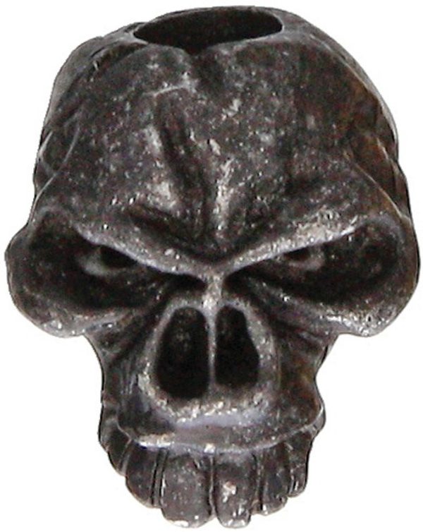 Schmuckatelli Co Emerson Skull Bead Black Oxide