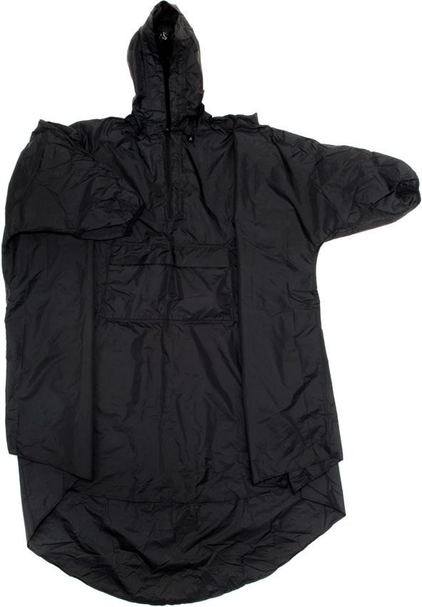Snugpak Enhanced Patrol Poncho Black Waterproof