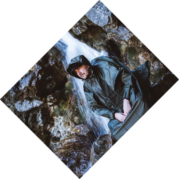 Snugpak Enhanced Patrol Poncho Black Waterproof