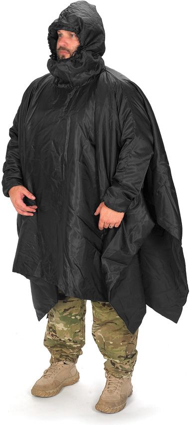 Snugpak Poncho Liner Black Water-Repellent