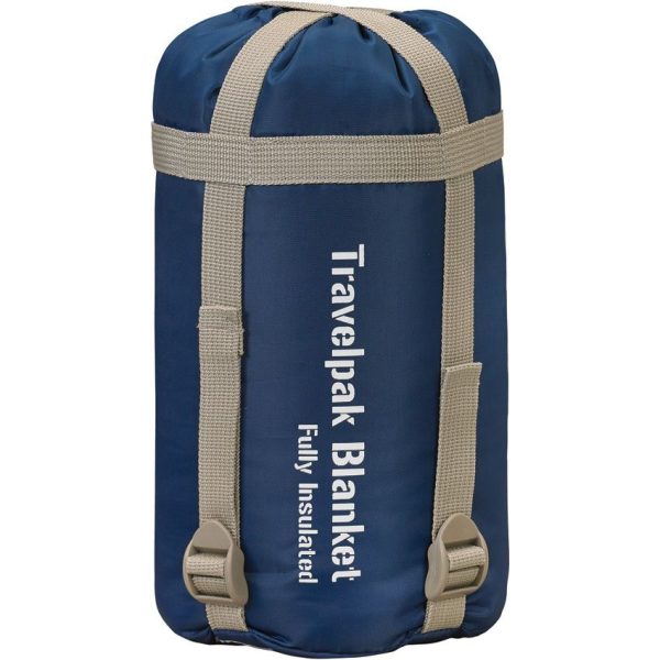 Snugpak Travelpak Blanket Petrol Blue Compact