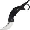 Krudo SNAG Framelock Black 9Cr18MoV Folding Knife EDC