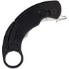 Krudo SNAG Framelock Black 9Cr18MoV Folding Knife EDC