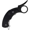 Krudo SNAG Framelock Black 9Cr18MoV Folding Knife EDC