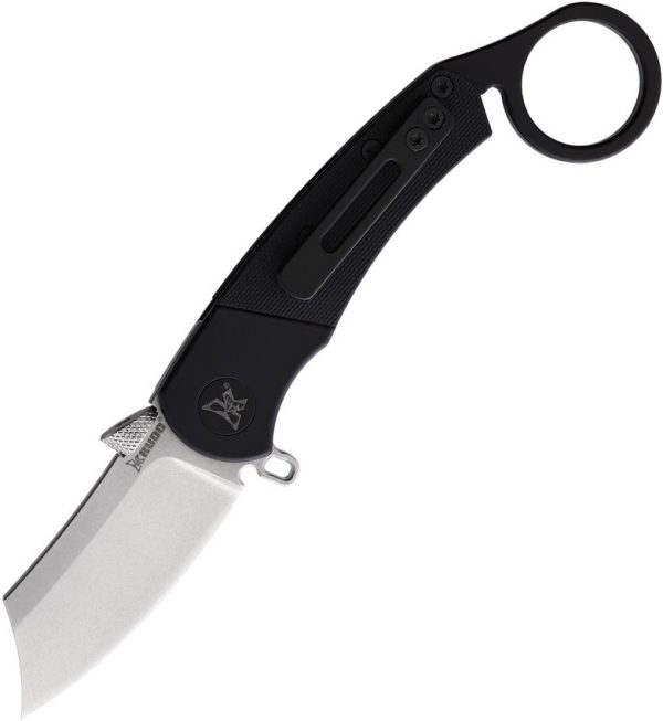 Krudo InKorrigible Framelock Folding Knife 9Cr18MoV Stonewash