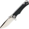 Krudo Karsino 10 LTE Framelock Folding Knife 8Cr13MoV Black G10