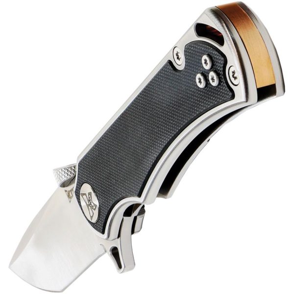 Krudo Karsino 10 LTE Framelock Folding Knife 8Cr13MoV Black G10