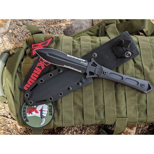 Krudo MANIKOMIO Fixed Blade - Partially Serrated